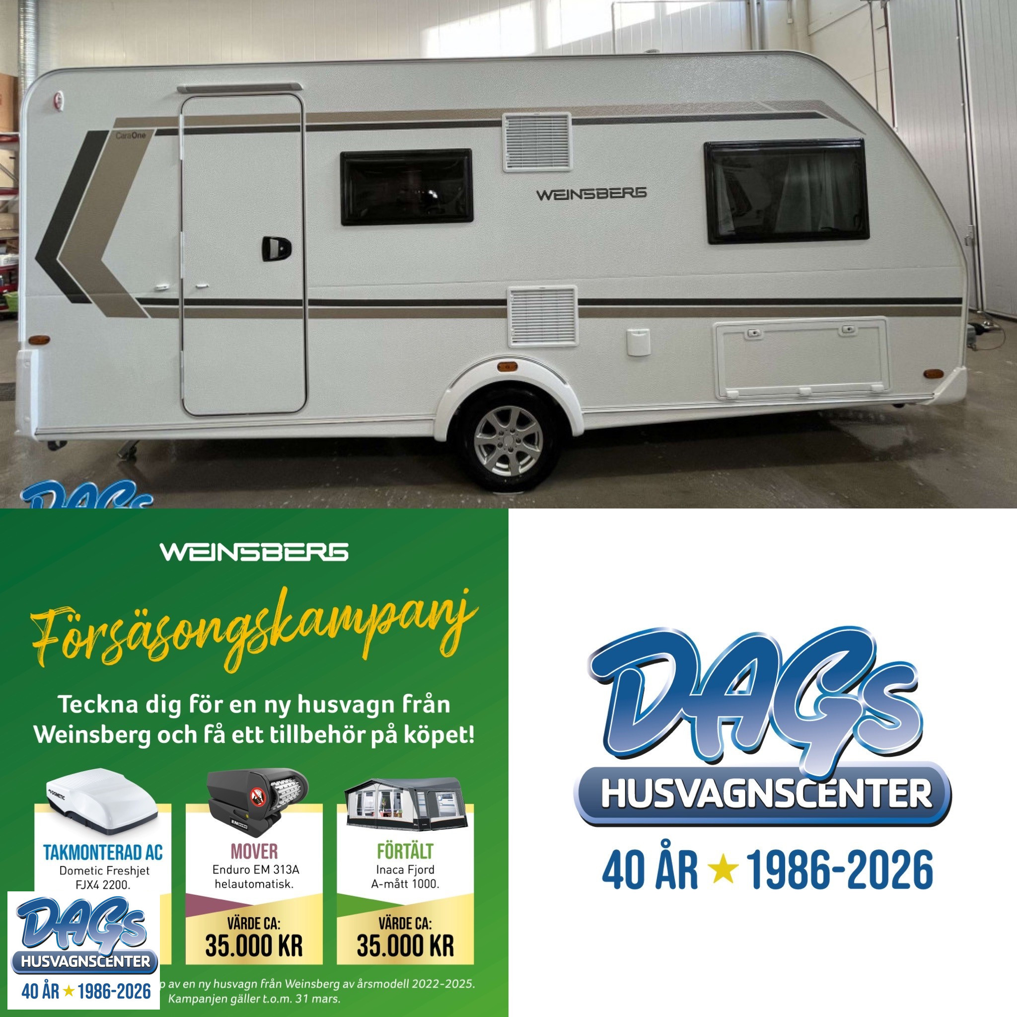 Produktbild 1 - Weinsberg CaraOne 480 QDK  2024