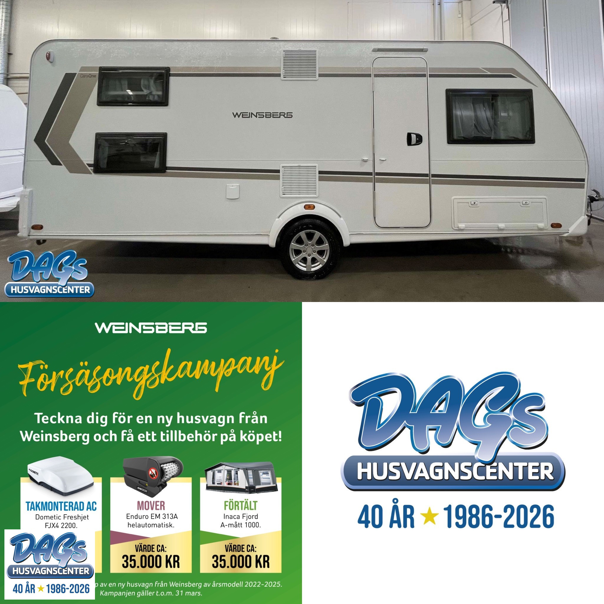 Produktbild 1 - Weinsberg CaraOne 550 UK    2023