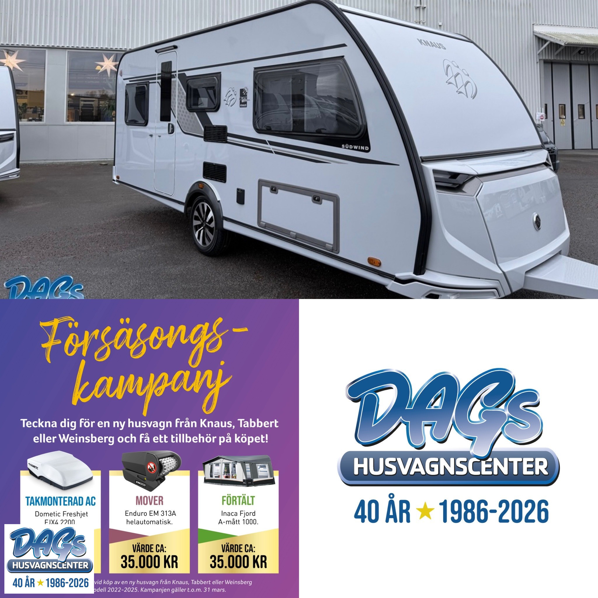 Produktbild 1 - Knaus SÜDWIND 500 EU BLACK SELECTION 2026