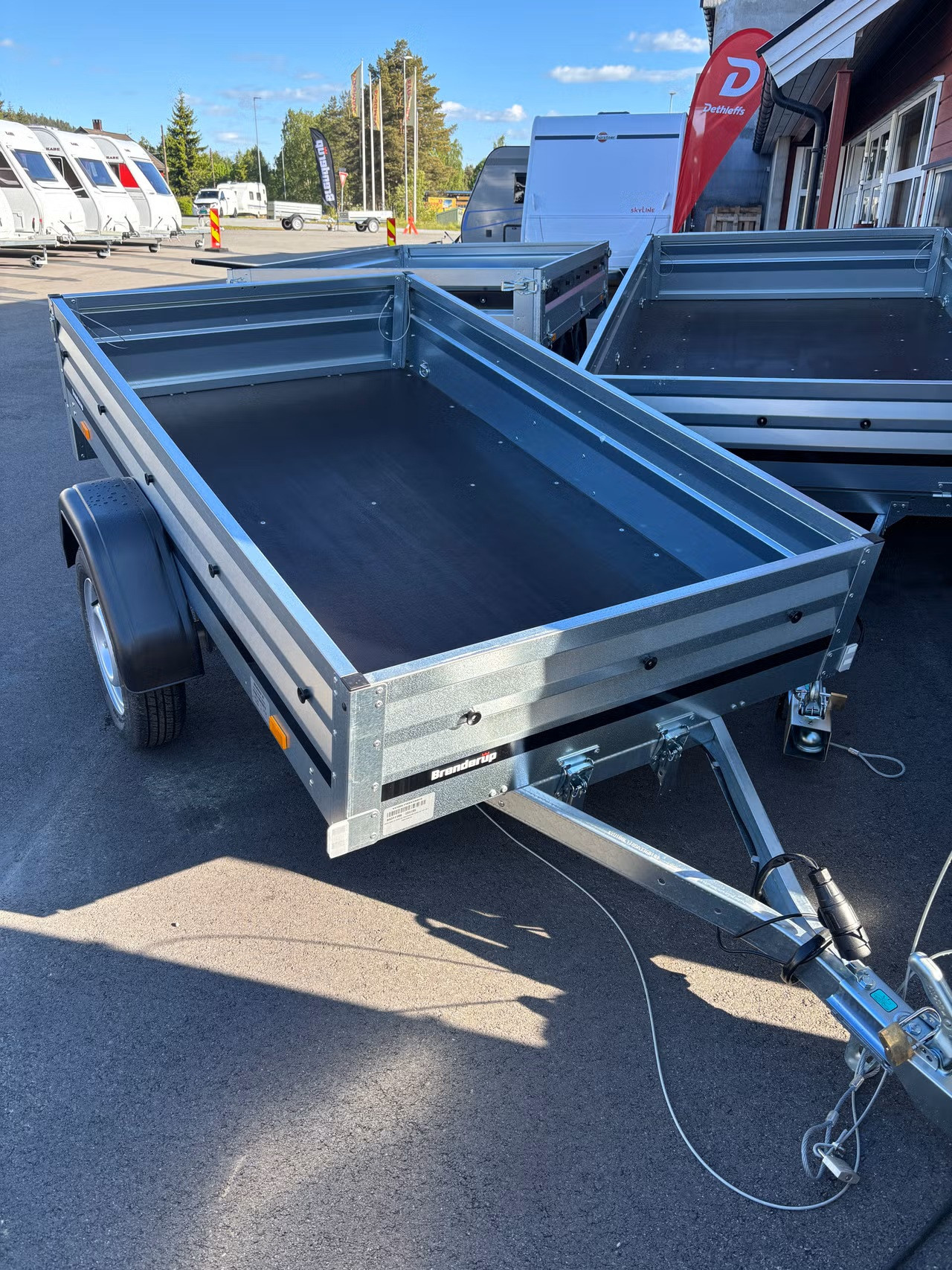 [general.product.image.short] 1 - Brenderup OPEN TRAILER 1205S UB 1160x2030x350 750KG 13'' TILT  2026