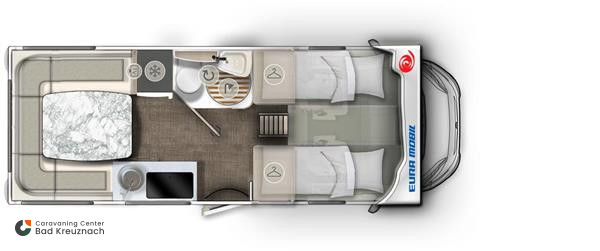 [general.product.image.short] 1 - Eura Mobil Activa ONE 650 HS *Automatik*Anschlußga