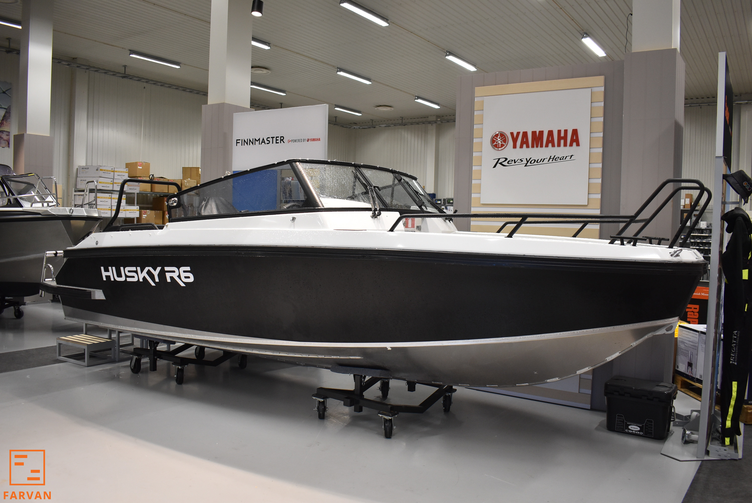 [general.product.image.short] 1 - Finnmaster Husky R6 m/Yamaha F150XB 2024