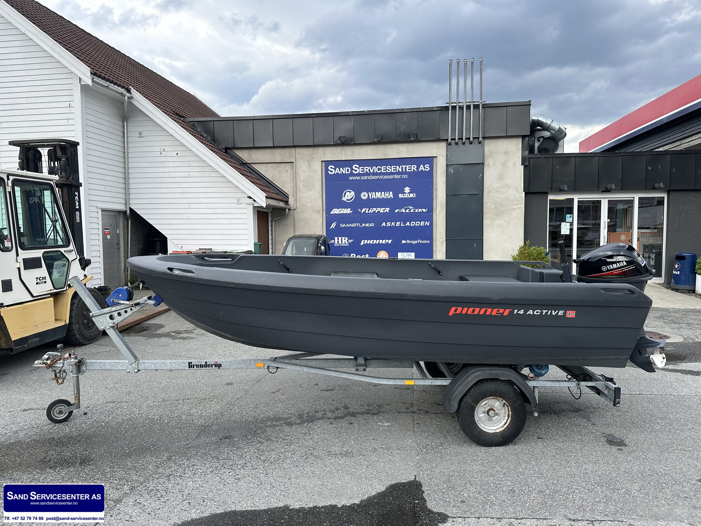 [general.product.image.short] 1 - Pioner 14 Active med Yamaha F9.9HMHL 2022