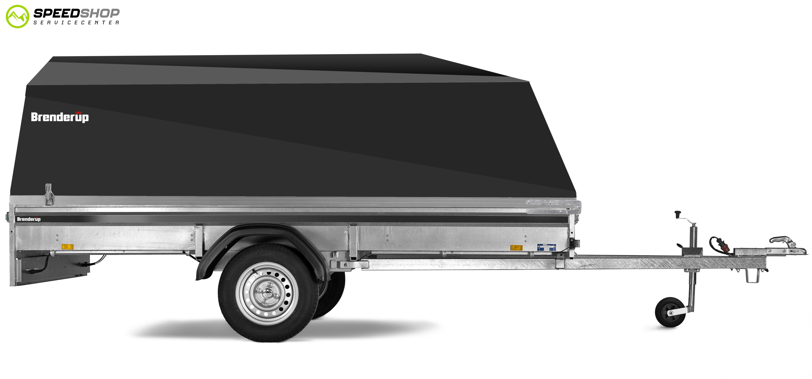 Produktbild 1 - Brenderup D0750 OB med aluminiumkåpa 2025