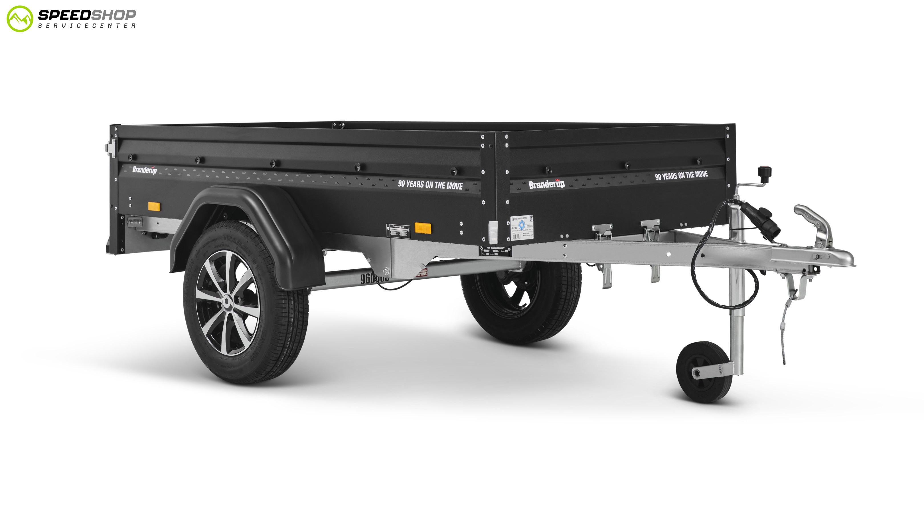 Produktbild 1 - Brenderup OPEN TRAILER 1205S UB 1160x2030x350 750K